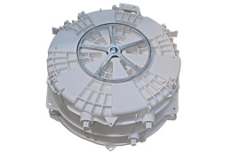 Бак в сборе со шкивом, без тэна для стиральной машины Whirlpool MFWSL61251WPLN